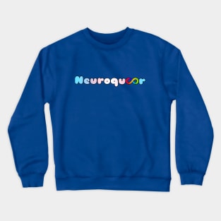 Neuroqueer trans flag infinity neurodivergent autistic transgender pride Crewneck Sweatshirt